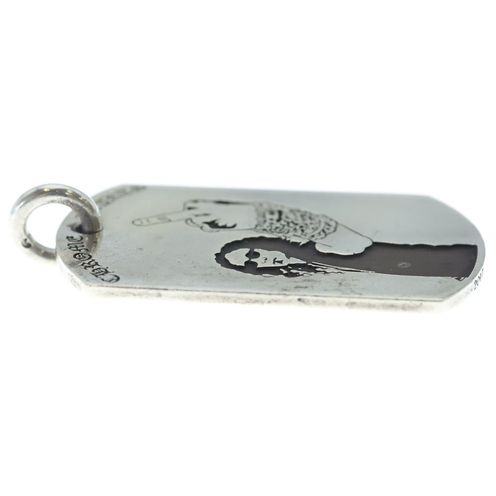 CHROME HEARTS(クロムハーツ) RSFU DOG TAG リチャードスターク ドッグタグ ネックレストップ シルバー