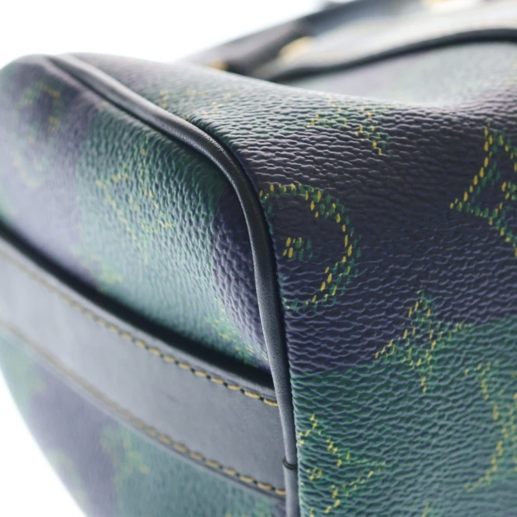 LOUIS VUITTON(ルイヴィトン) キーポル バンドリエール 25M ブルーストライプ 2WAYバッグ M25786 ブルー レディース
