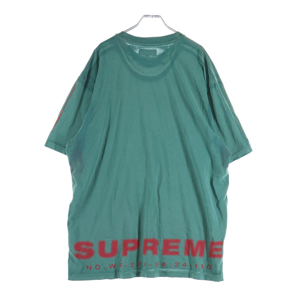SUPREME(シュプリーム) 24AW Discharge S/S バッグプリント半袖カットソー 半袖Tシャツ グリーン