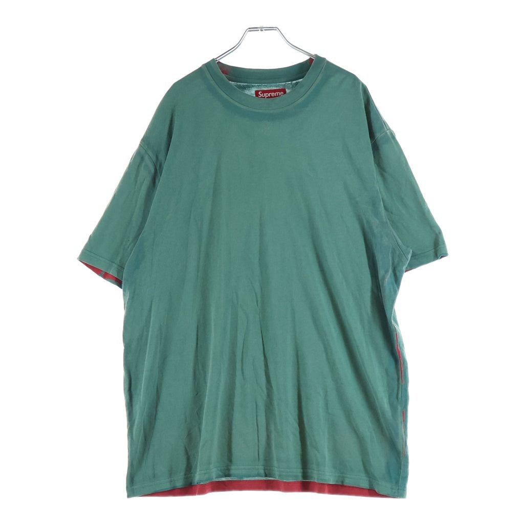 SUPREME(シュプリーム) 24AW Discharge S/S バッグプリント半袖カットソー 半袖Tシャツ グリーン