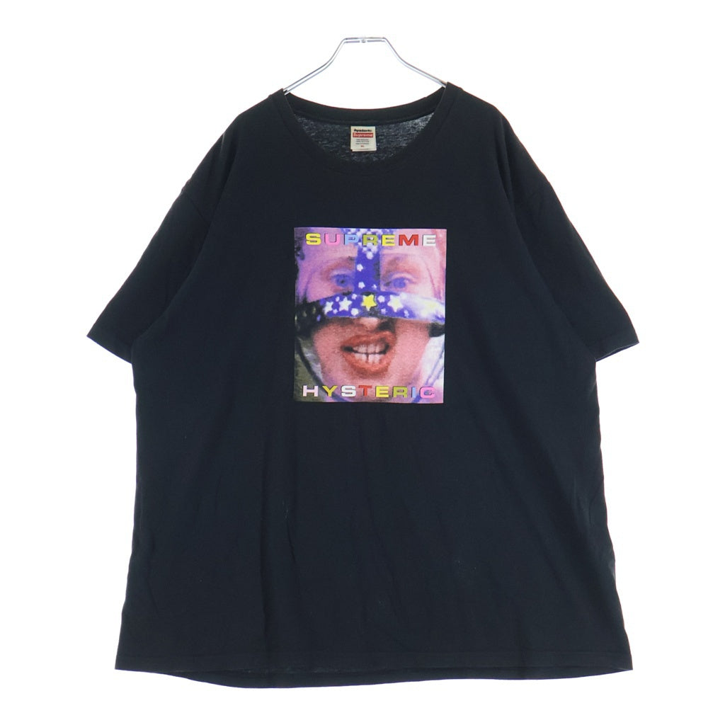 SUPREME(シュプリーム) 24AW ×HYSTERIC GLAMOUR Headcase Tee ヒステリックグラマー フロントプリントカットソー 半袖Tシャツ ブラック