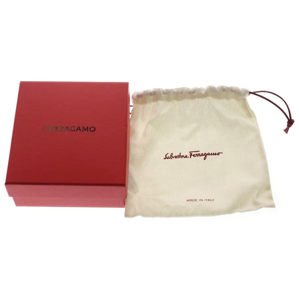 FERRAGAMO(フェラガモ) ロゴチャーム付きカチューシャ ヘアバンド ブラック レディース