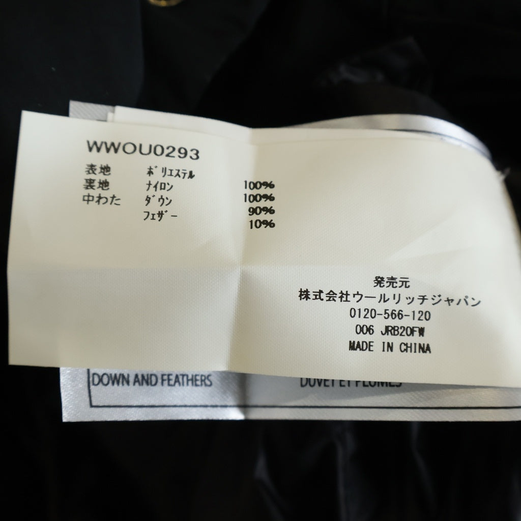 WOOLRICH(ウールリッチ) PUFFY PRESCOTT ダウンコート WWOU0293 ブラック レディース