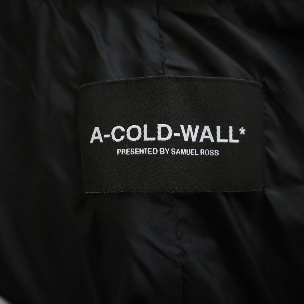 A-COLD-WALL(アコールドウォール) フロントロゴチャーム付きナイロンシャツ 長袖シャツ グレー レディース