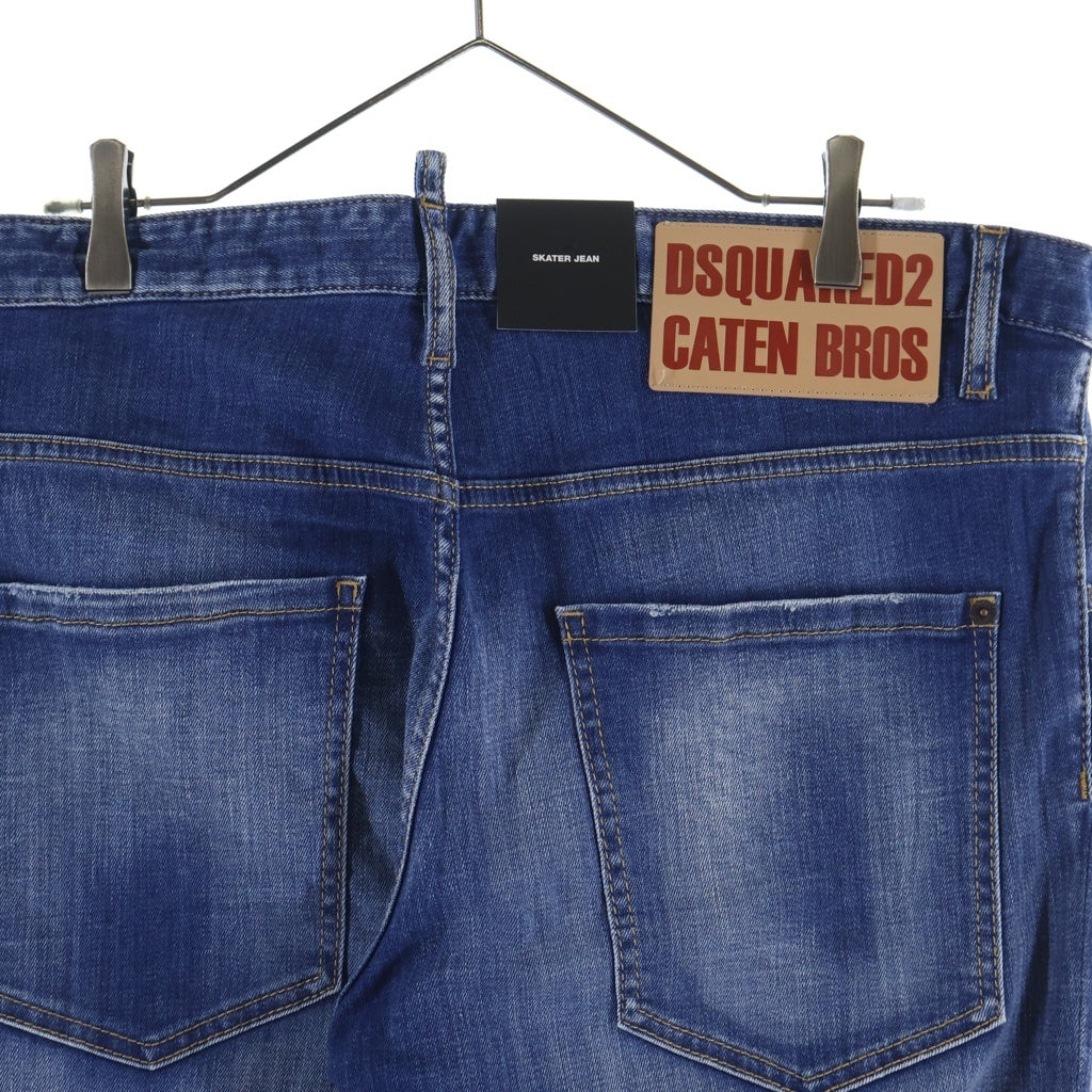 DSQUARED2(ディースクエアード) 24SS SKATER JEAN スケータージーンズ デニムパンツ S71LB1384 インディゴ