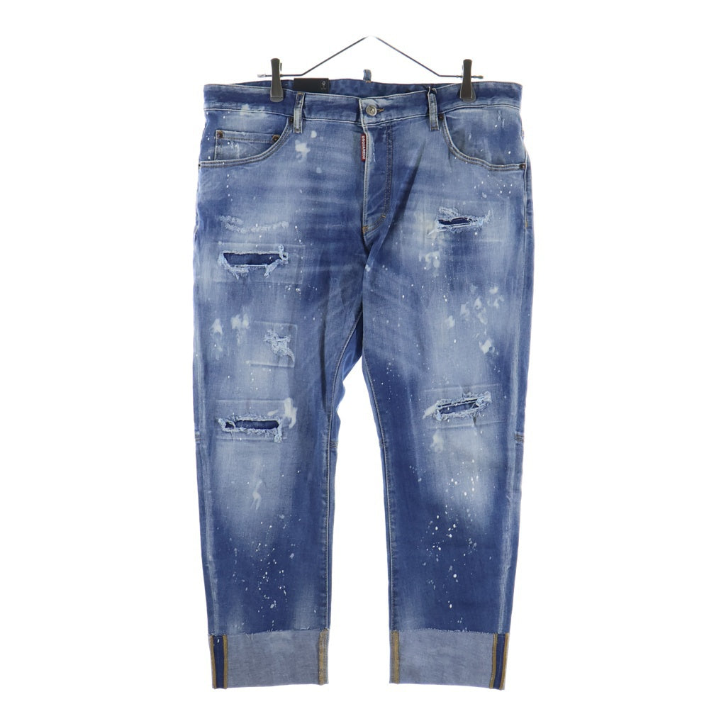 DSQUARED2(ディースクエアード) SAILOR セーラーデニムパンツ S74LB1497 インディゴ