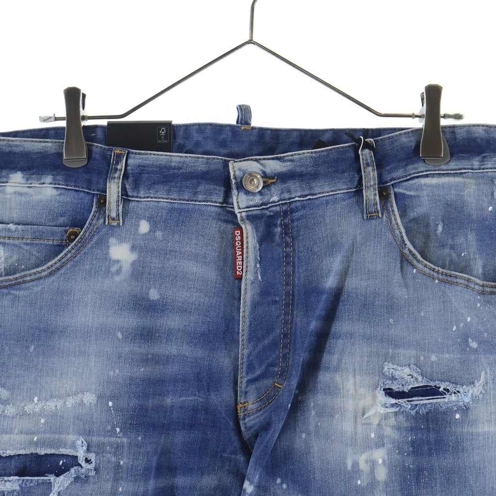 DSQUARED2(ディースクエアード) SAILOR セーラーデニムパンツ S74LB1497 インディゴ