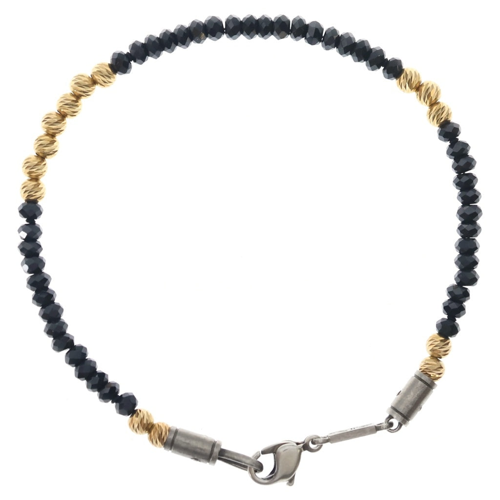SJX(エスジェイエックス) GLITTER BRACELET ブレスレット ブラック