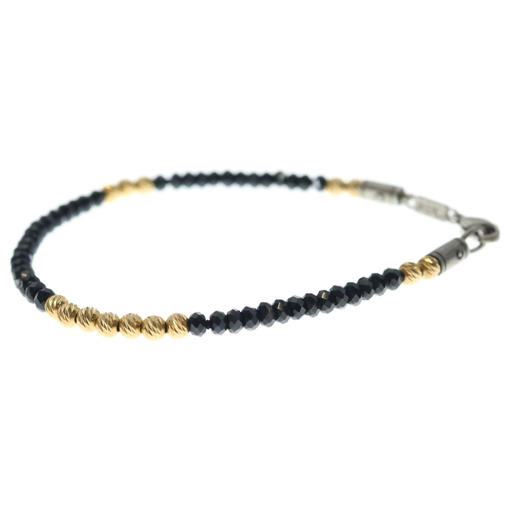 SJX(エスジェイエックス) GLITTER BRACELET ブレスレット ブラック/ゴールド