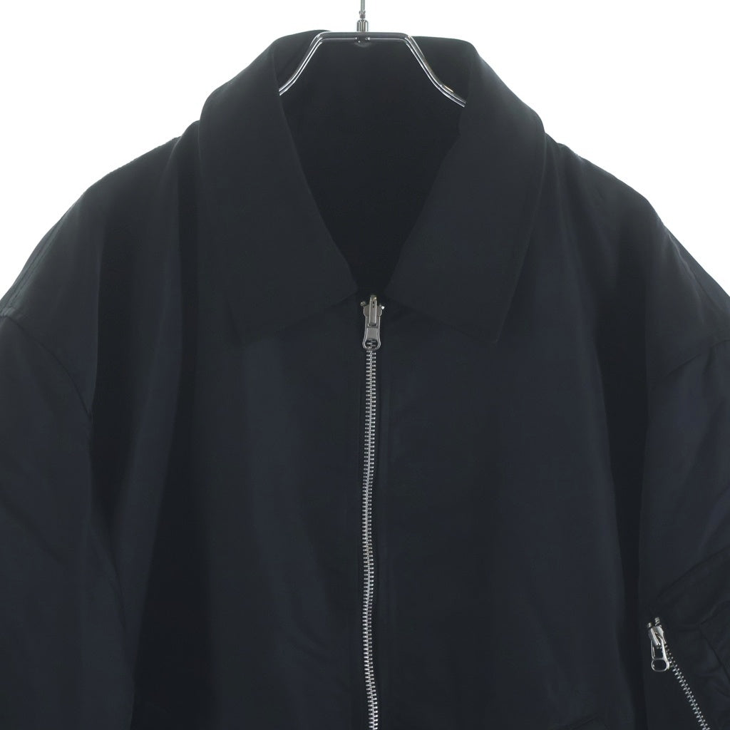 08sircus(ゼロエイトサーカス) MA-1 REVERSIBLE JACKET リバーシブルジャケット ブラック S24AW-OT01
