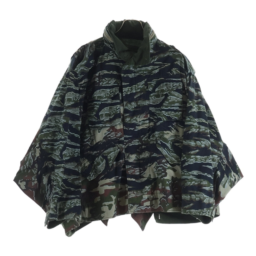 ALPHA INDUSTRIES(アルファ インダストリーズ) ×beautiful people double-end camouflage field jacket ダブルエンド カモ柄フィールドジャケット カーキ 797-6152001