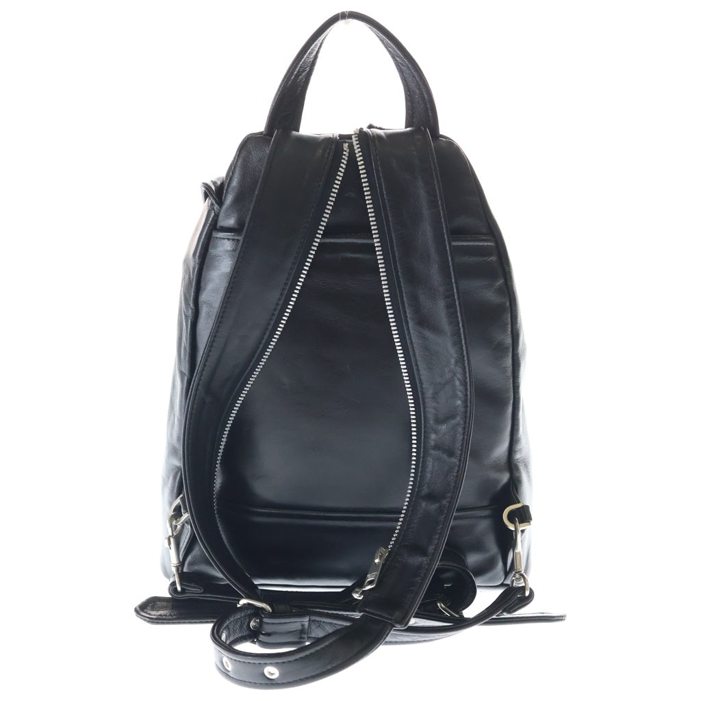beautiful people(ビューティフルピープル) EXCERPTION RIDERS BACKPACK ライダース レザーバッグ ブラック