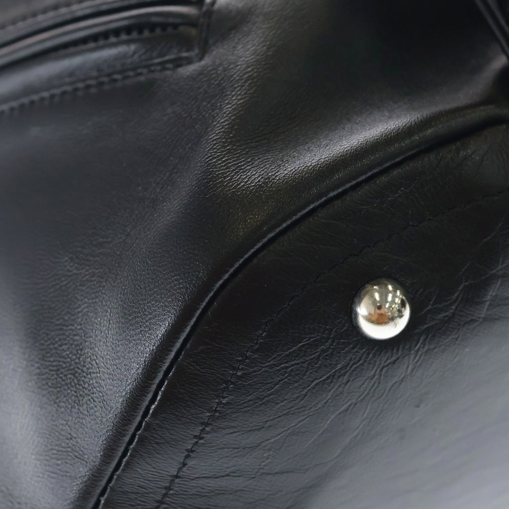 beautiful people(ビューティフルピープル) EXCERPTION RIDERS BACKPACK ライダース レザーバッグ ブラック