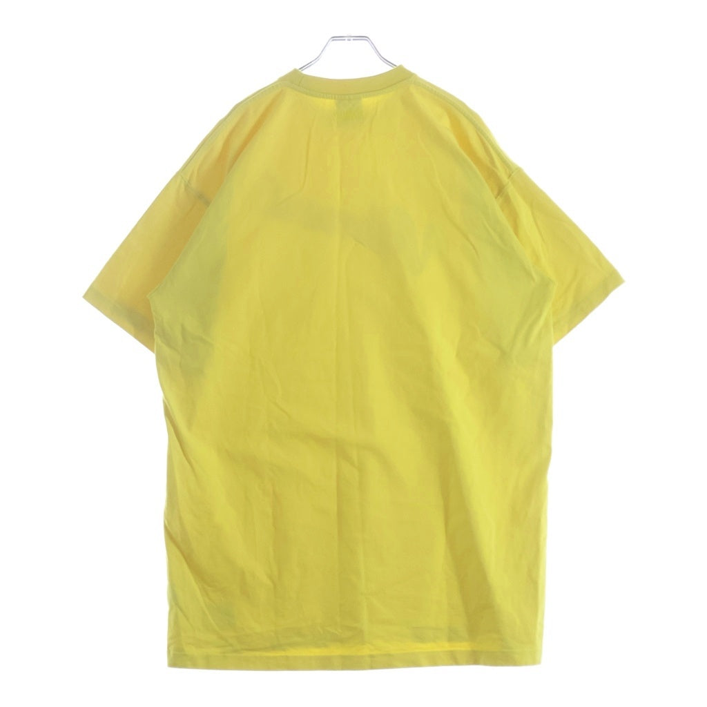 VETEMENTS(ヴェトモン) スウィートロゴプリントTシャツ 半袖カットソー UE51TR760Y イエロー