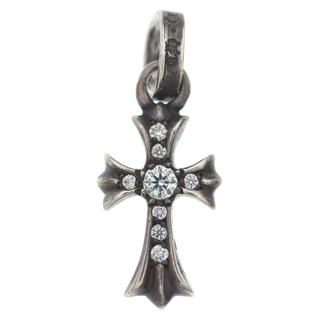 CHROME HEARTS(クロムハーツ) CRS BBYFAT P DMND ベイビーファット PAVEダイヤ ペンダントトップ シルバー BCA234