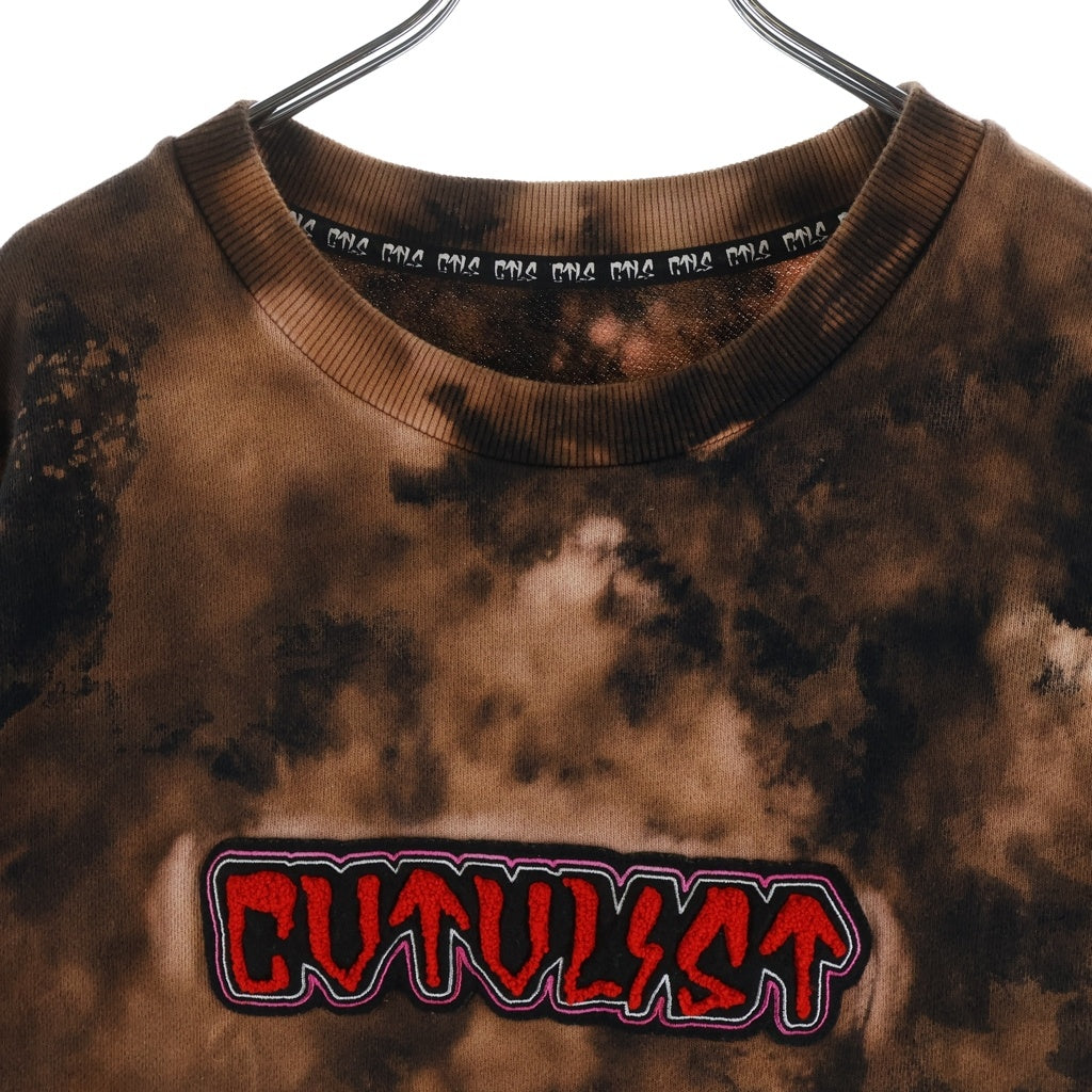 CVTVLIST カタリスト◆刺繍両面ロゴ スウェット 半袖Tシャツ XL cvtvlist(カタリスト) フロントロゴ入り半袖スウェット 23WC040303 マルチ