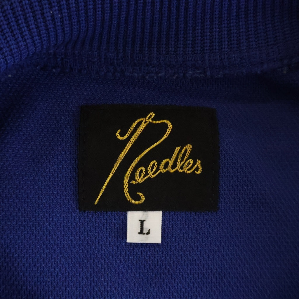 Needles(ニードルス) 24SS TRACK CREW NECK SHIRT トラッククルーネックスウェット 0T227 ブルー