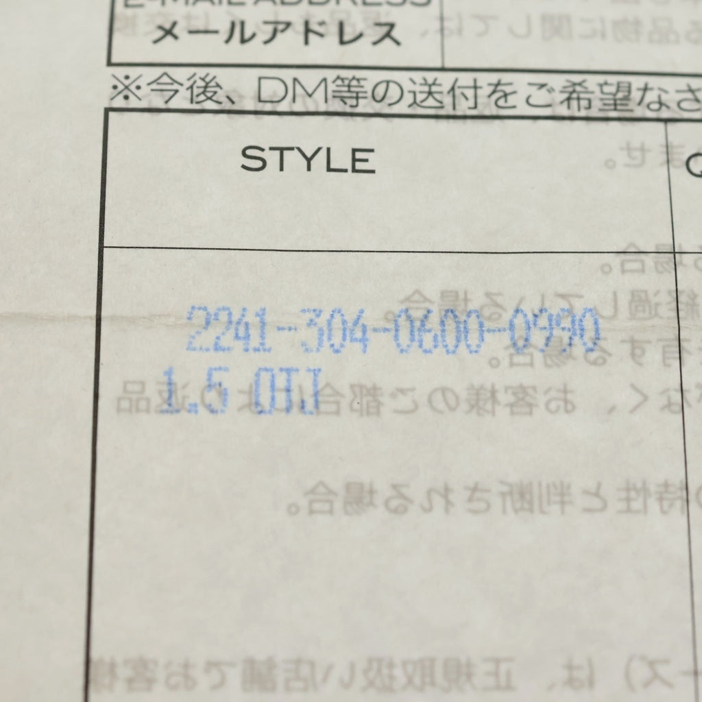 CHROME HEARTS(クロムハーツ) 1.5 OTJ BELT フィリグリーOTJ レザーベルト ブラック/シルバー
