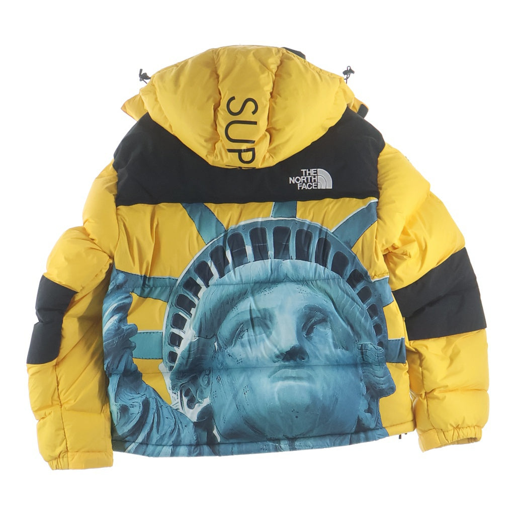 SUPREME(シュプリーム) 19AW Statue of Liberty Baltoro Jacket 自由の女神 バルトロ ダウンジャケット イエロー NF0A47EW