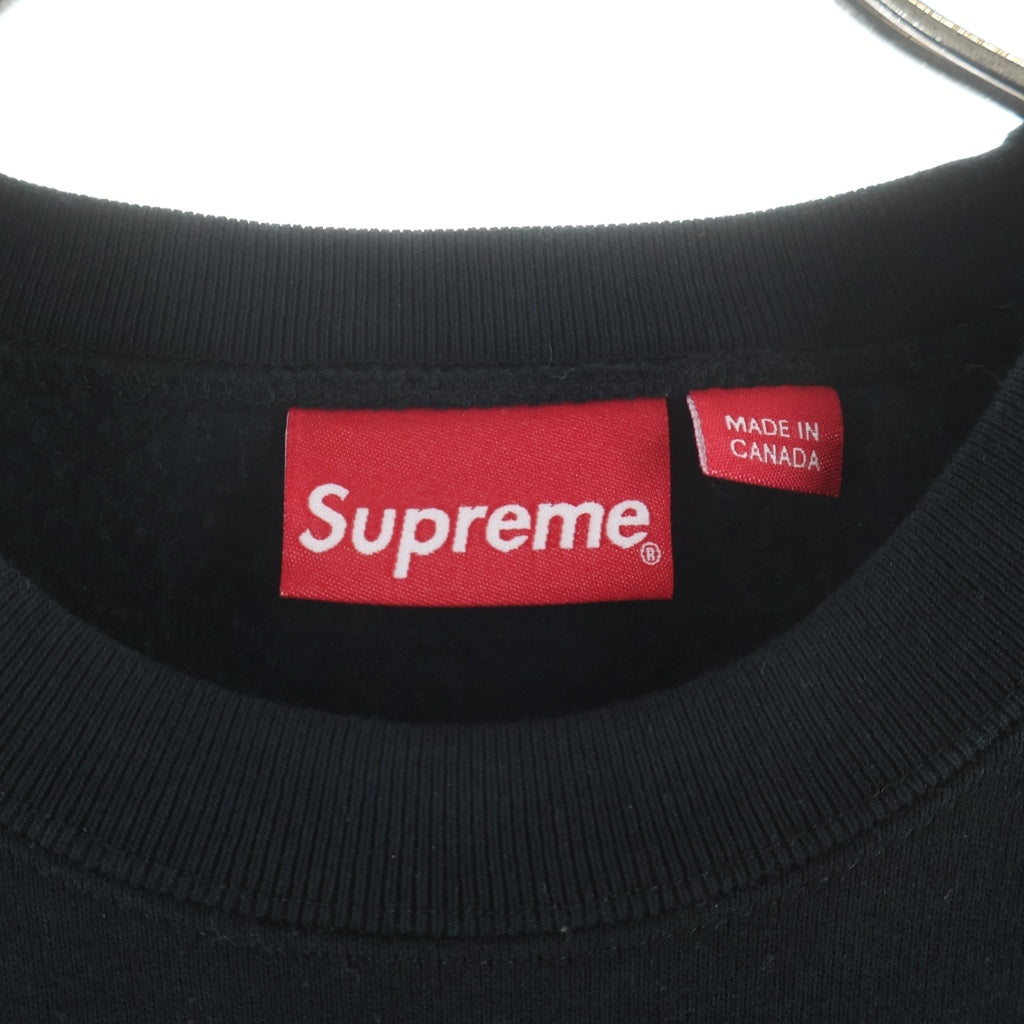 SUPREME(シュプリーム) 22AW Box Logo Crewneck Sweatshirt ボックスロゴ クルーネックスウェットトレーナー ブラック