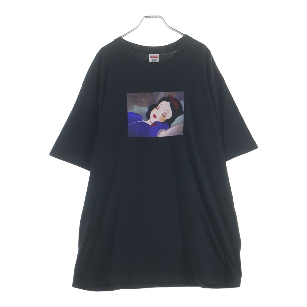 SUPREME(シュプリーム) 24AW Snow White Tee スノー ホワイト クルーネック 半袖Tシャツカットソー ブラック