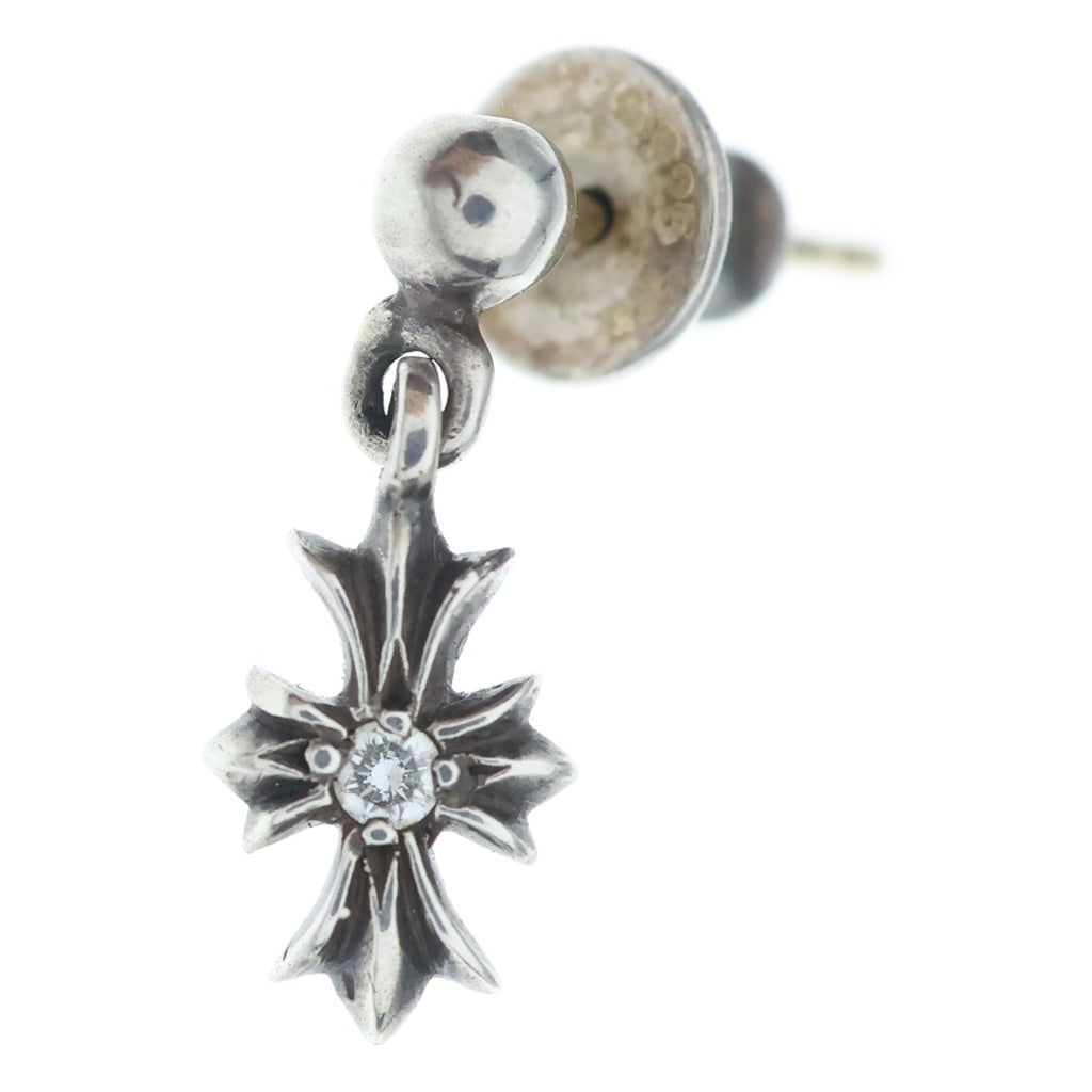 CHROME HEARTS(クロムハーツ) TNY E CH PLS DIA タイニーE CHプラス ドロップピアス 1ダイヤ シルバー BCA402