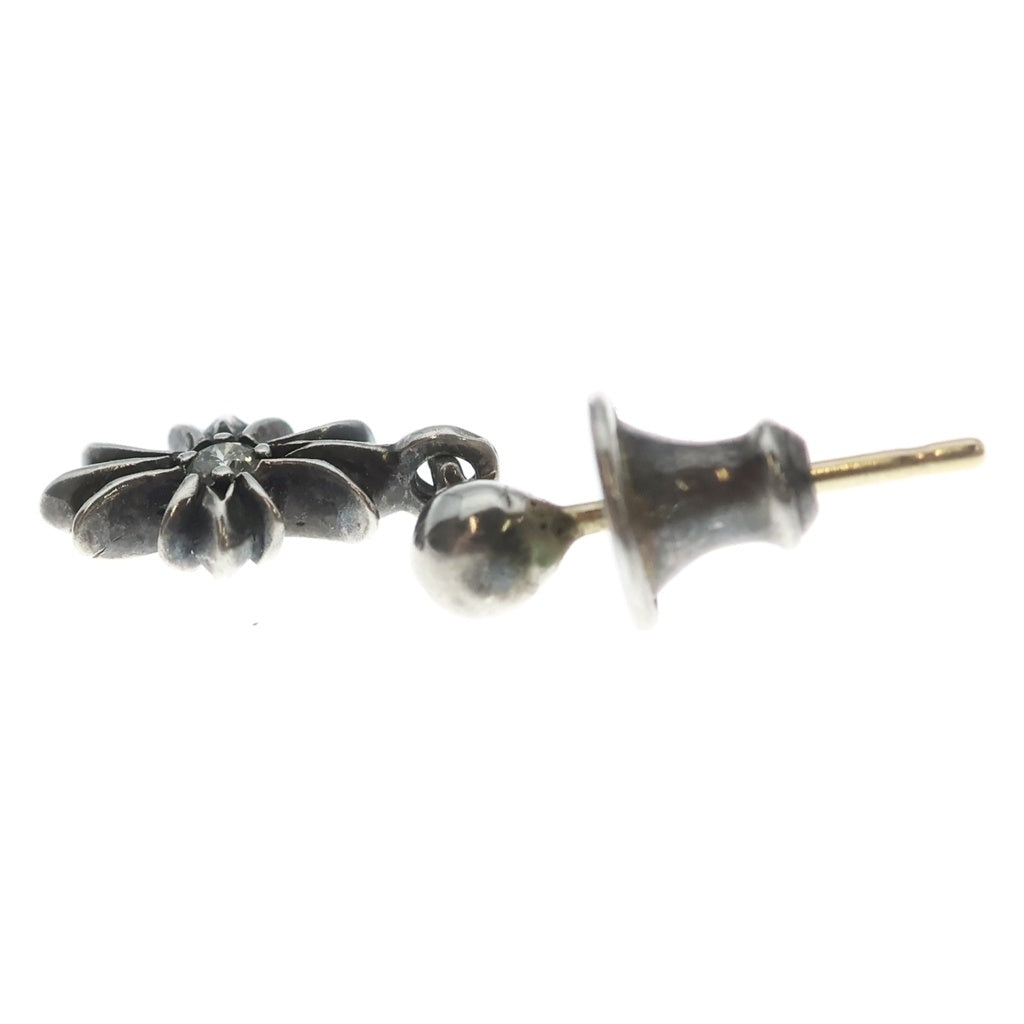 CHROME HEARTS(クロムハーツ) TNY E CH PLS DIA タイニーE CHプラス ドロップピアス 1ダイヤ シルバー BCA402