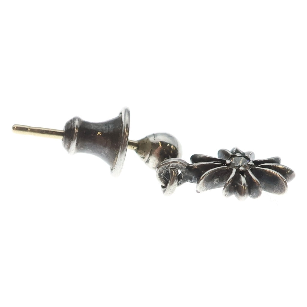 CHROME HEARTS(クロムハーツ) TNY E CH PLS DIA タイニーE CHプラス ドロップピアス 1ダイヤ シルバー BCA402