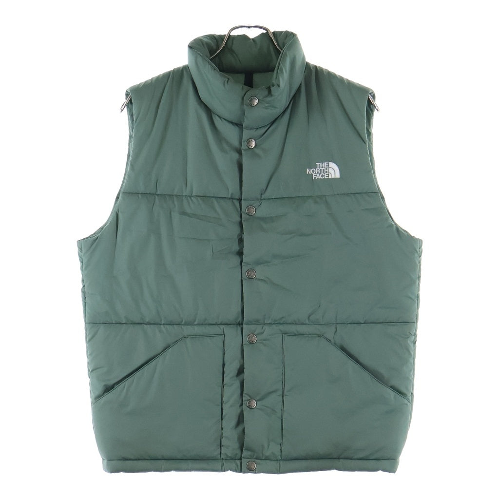 THE NORTH FACE(ザノースフェイス) Camp Insulation Vest ナイロンダウンベスト NY32130 グリーン