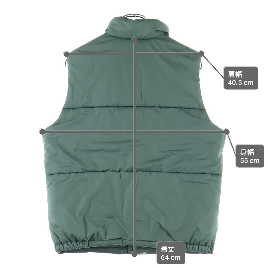 THE NORTH FACE(ザノースフェイス) Camp Insulation Vest ナイロンダウンベスト NY32130 グリーン