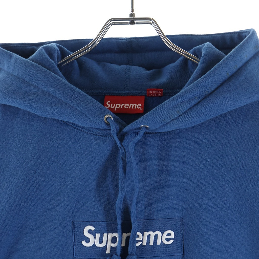 SUPREME(シュプリーム) 23AW Box Logo Hooded Sweatshirt ボックスロゴ フーデッド スウェットパーカー ブルー