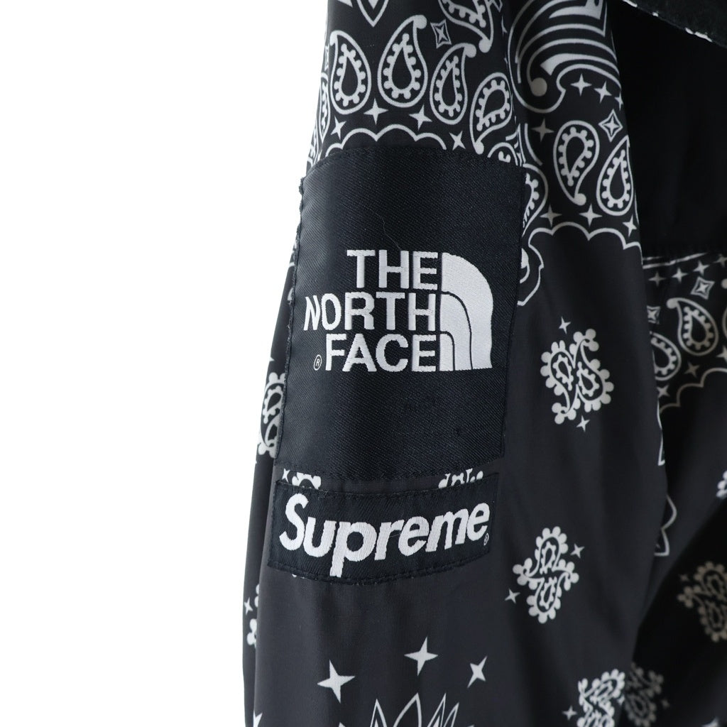 SUPREME(シュプリーム) 14AW ×THE NORTH FACE Bandana Mountain Parka バンダナ マウンテンパーカー ブラック NP51400I