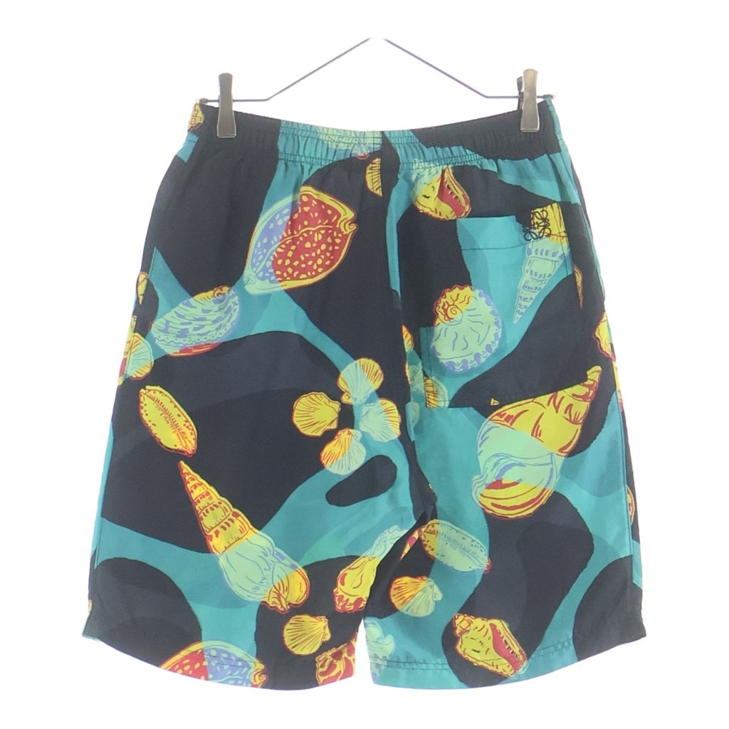 LOEWE(ロエベ) ×Paula's Ibiza シェルプリント シルク ドローストリングショーツ ハーフパンツ マルチ H616Y04X45 レディース
