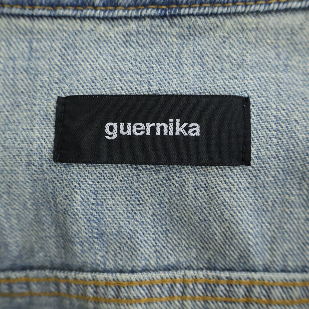 GUERNIKA(ゲルニカ) Graffiti Paint Denim Jacket グラフィック ペイント デニムジャケット インディゴ レディース
