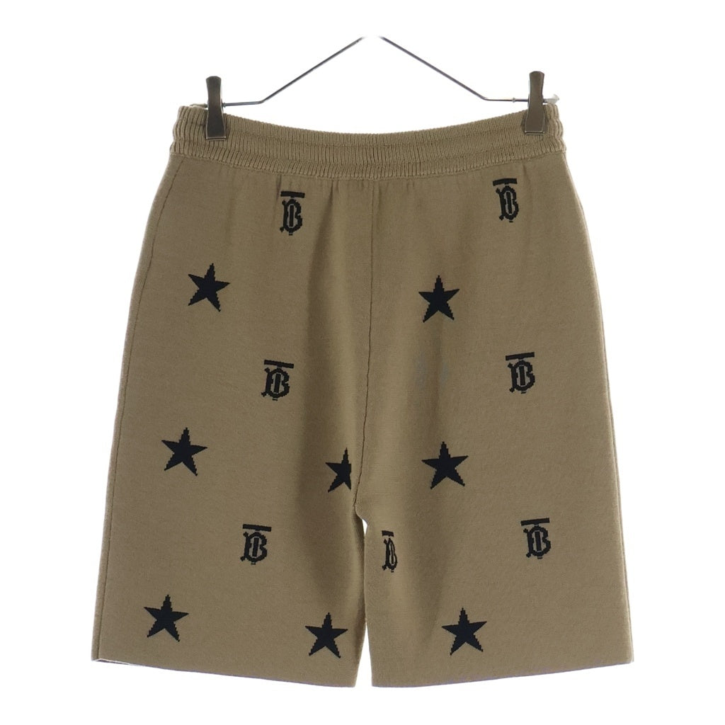 BURBERRY(バーバリー) TBモノグラム ウールニット ハーフパンツ ショーツ ベージュ 8047328 レディース
