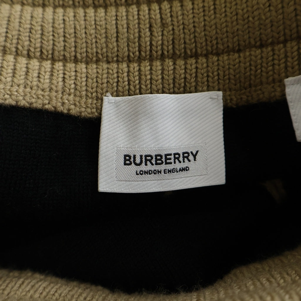 BURBERRY(バーバリー) TBモノグラム ウールニット ハーフパンツ ショーツ ベージュ 8047328 レディース