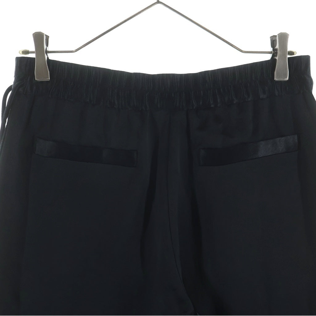 Acne Studios(アクネ ストゥディオズ) アセテート スラックスパンツ ブラック FN-WN-TROU000585 レディース