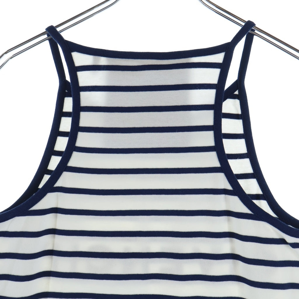 GIVENCHY(ジバンシィ) Fitted Tank Top フィッティド ボーダータンクトップ ホワイト/ブルー BW70CA3YF9 レディース