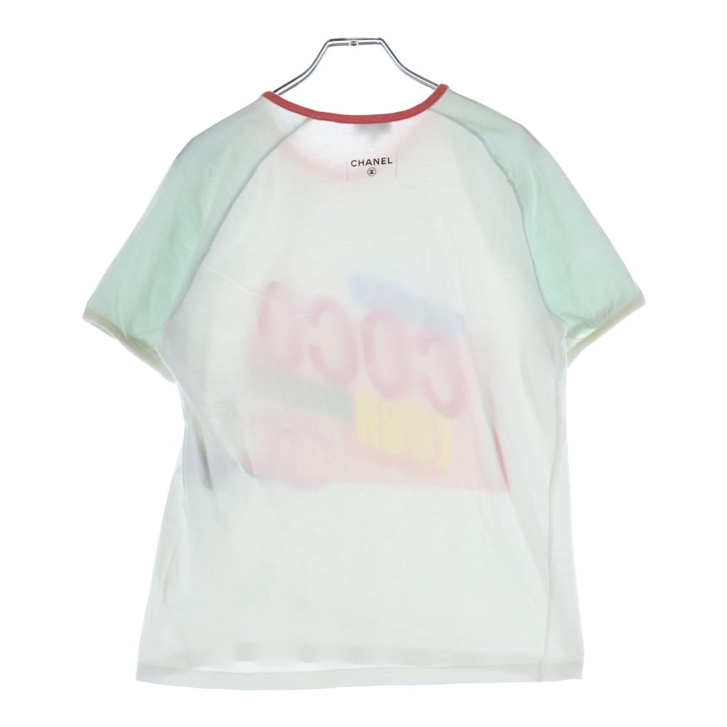 CHANEL(シャネル) COCO CUBA ココキューバ グラフィックロゴプリント 半袖Tシャツカットソー マルチ P55821K07323 レディース