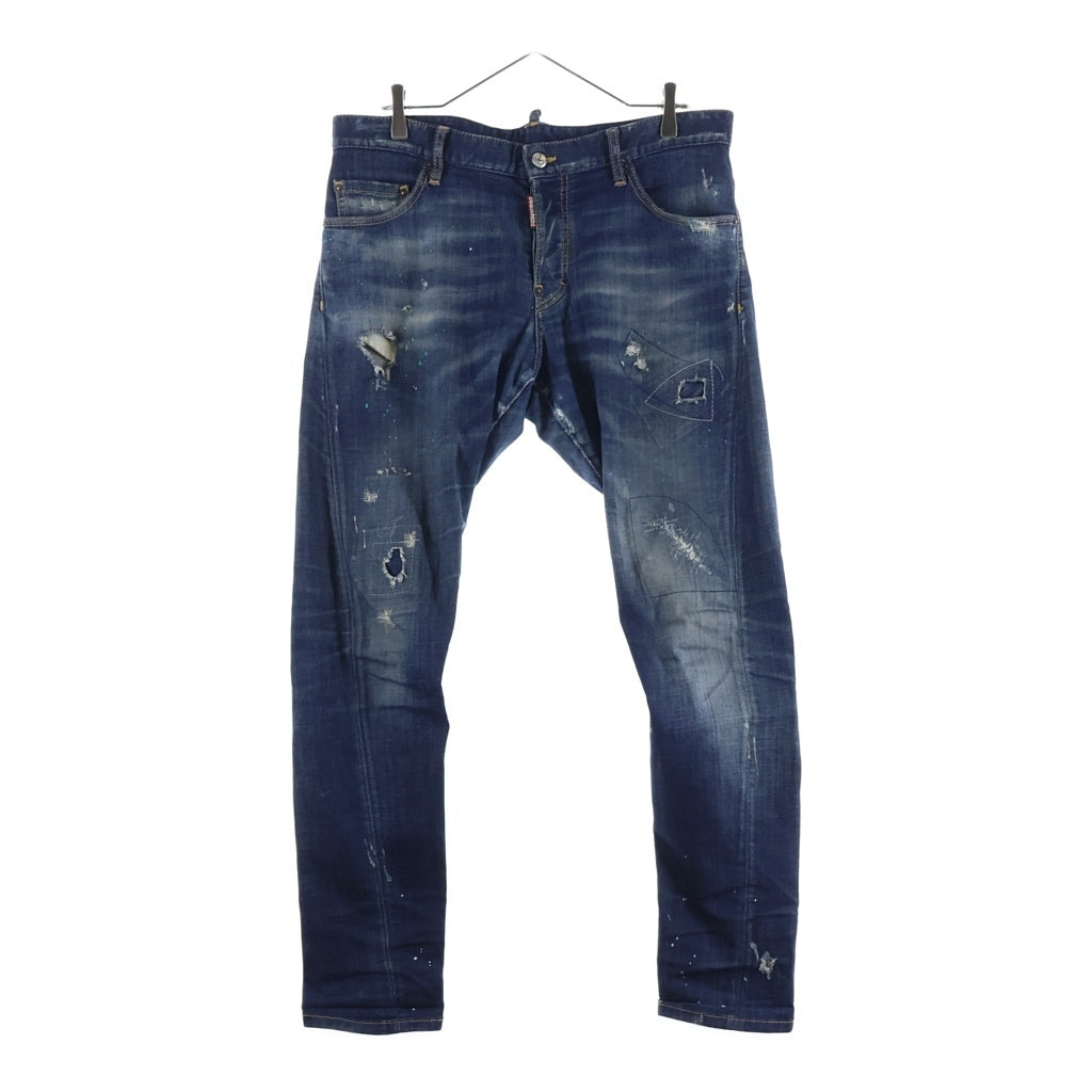 DSQUARED2(ディースクエアード) SEXY TWIST JEAN セクシーツイストジーンズ デニムパンツ インディゴ S74LA0899