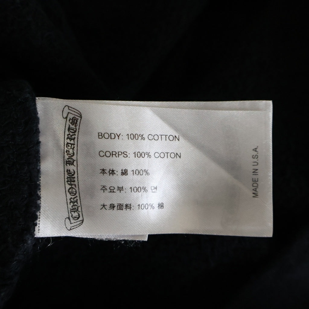 CHROME HEARTS(クロムハーツ) ×Matty Boy America Crewneck Sweatshirt マッティボーイ ロゴプリント クルーネック スウェットトレーナー ブラック