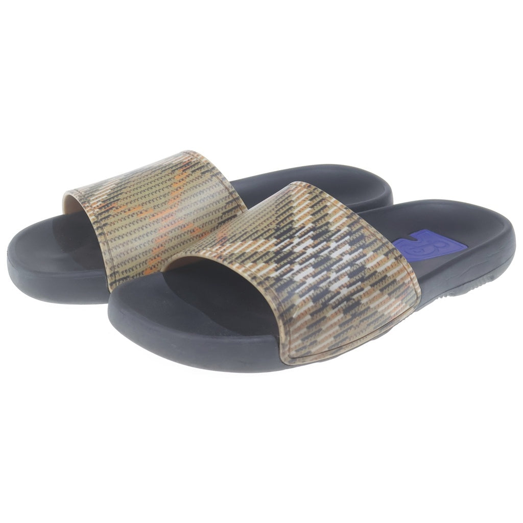BURBERRY(バーバリー) Dive Check Sandals ダイブ チェック スライド サンダル マルチ