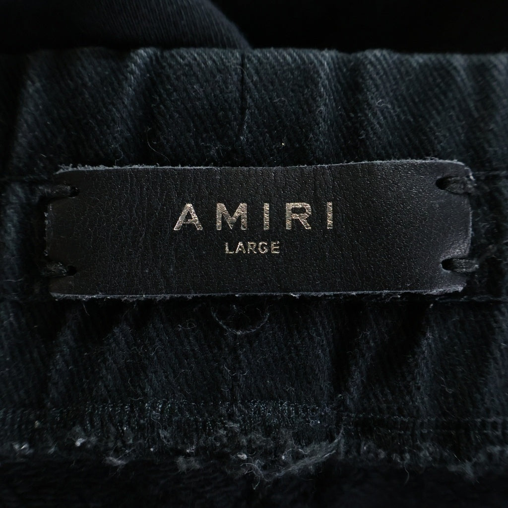 AMIRI(アミリ) カーゴジョガースウェットパンツ サイドポケット ブラック