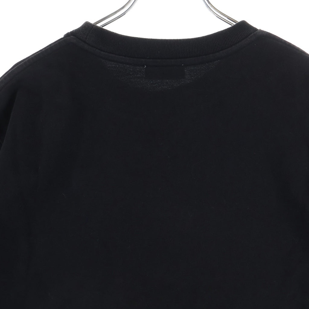 DIOR(ディオール) 20SS ×Shawn Stussy フロントロゴ刺繍半袖カットソー 半袖Tシャツ 033J625I0554 ブラック