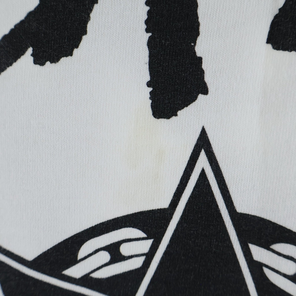 STUSSY(ステューシー) 23SS ×GANG STARR Tee プリント半袖カットソー 半袖Tシャツ ホワイト