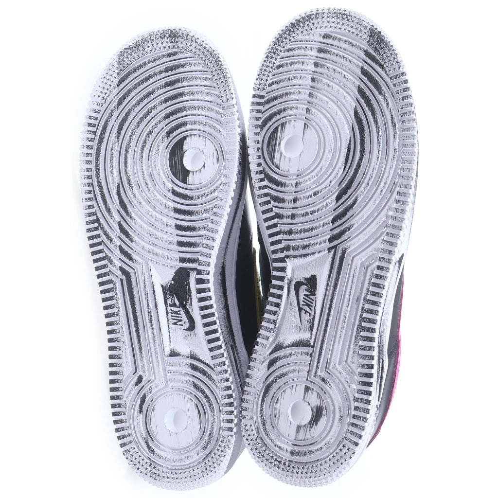 NIKE(ナイキ) ×PEACEMINUSONE AIR FORCE 1 LOW 07 PARA-NOISE 3.0 G-DRAGON AQ3692-004 ピースマイナスワン エアフォース1 パラノイズ ローカットスニーカー US8/26.0cm