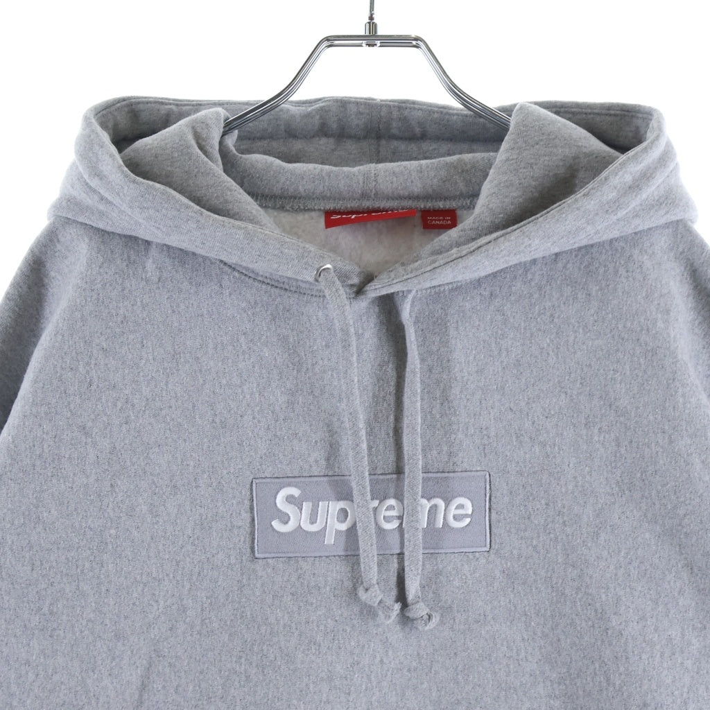 SUPREME(シュプリーム) 24AW Box Logo Hooded Sweatshirt ボックスロゴ プルオーバースウェットパーカー フーディー グレー