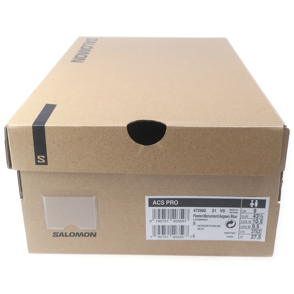 SALOMON(サロモン) ACS PRO ローカットスニーカー L47299000 US9.5/27.5cm マルチ