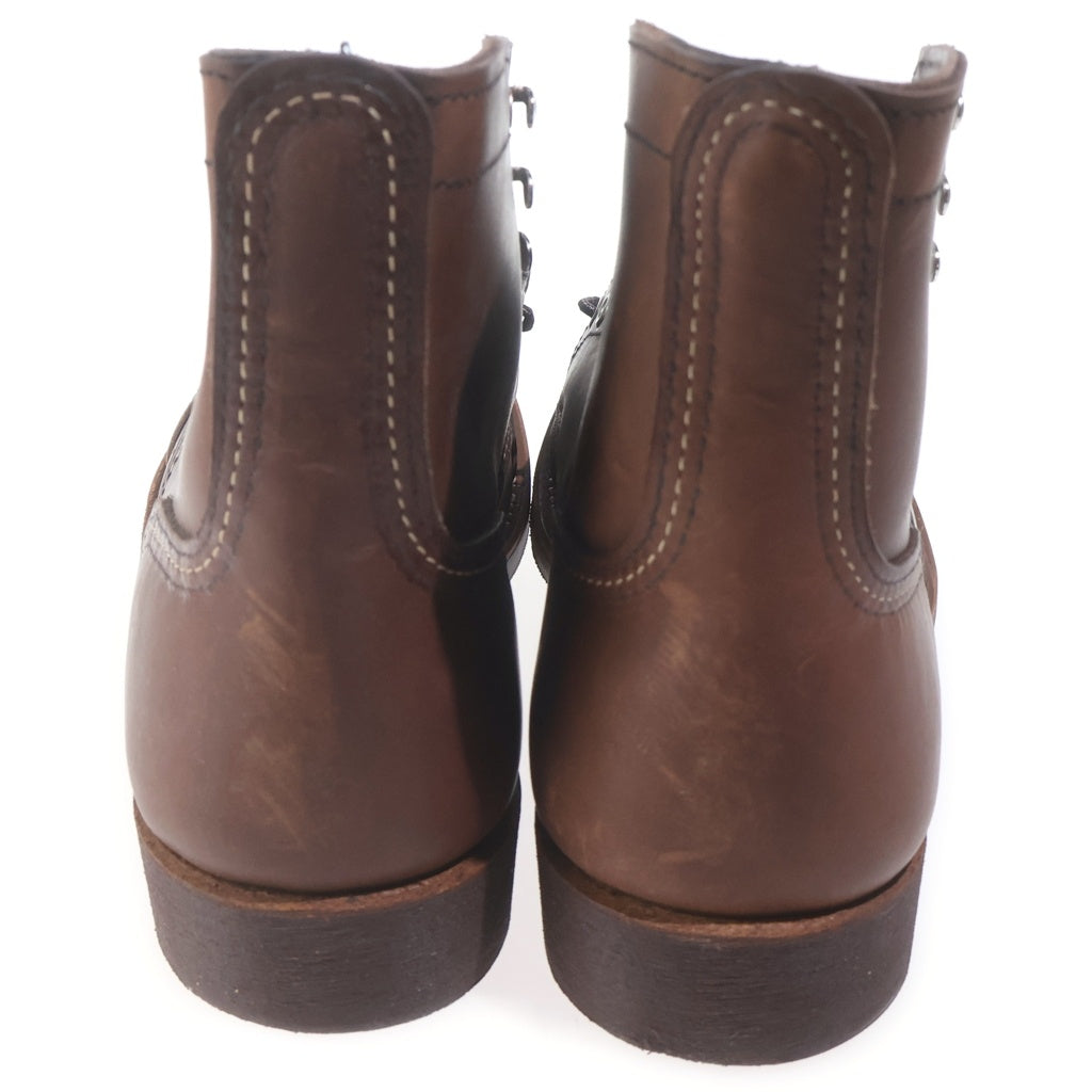 RED WING(レッド ウイング) Iron Ranger 08111-3 アイアンレンジャー アンバーハーネス キャップドトゥ ワークブーツ US11/29.0cm ブラウン