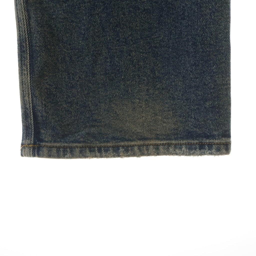 DIESEL(ディーゼル) 1985 LARKEE ダメージ加工 レギュラーフィット ストレートデニムパンツ インディゴ 00C06P 00C06P